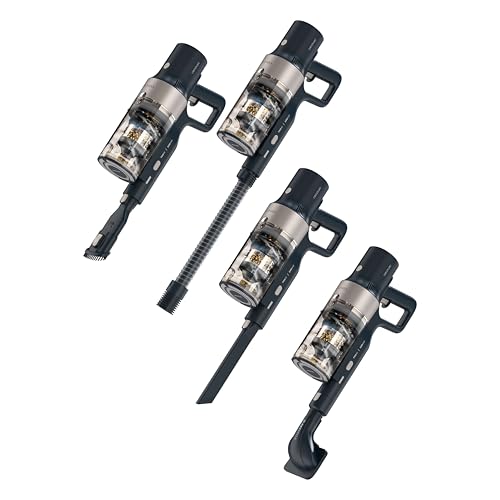 Cecotec Conga Rockstar 11500, 800W, 300AW, 110 Min, KI, App, Auto-Entleerung, Flex-Rohr & Zubehör, kabelloser Staubsauger.