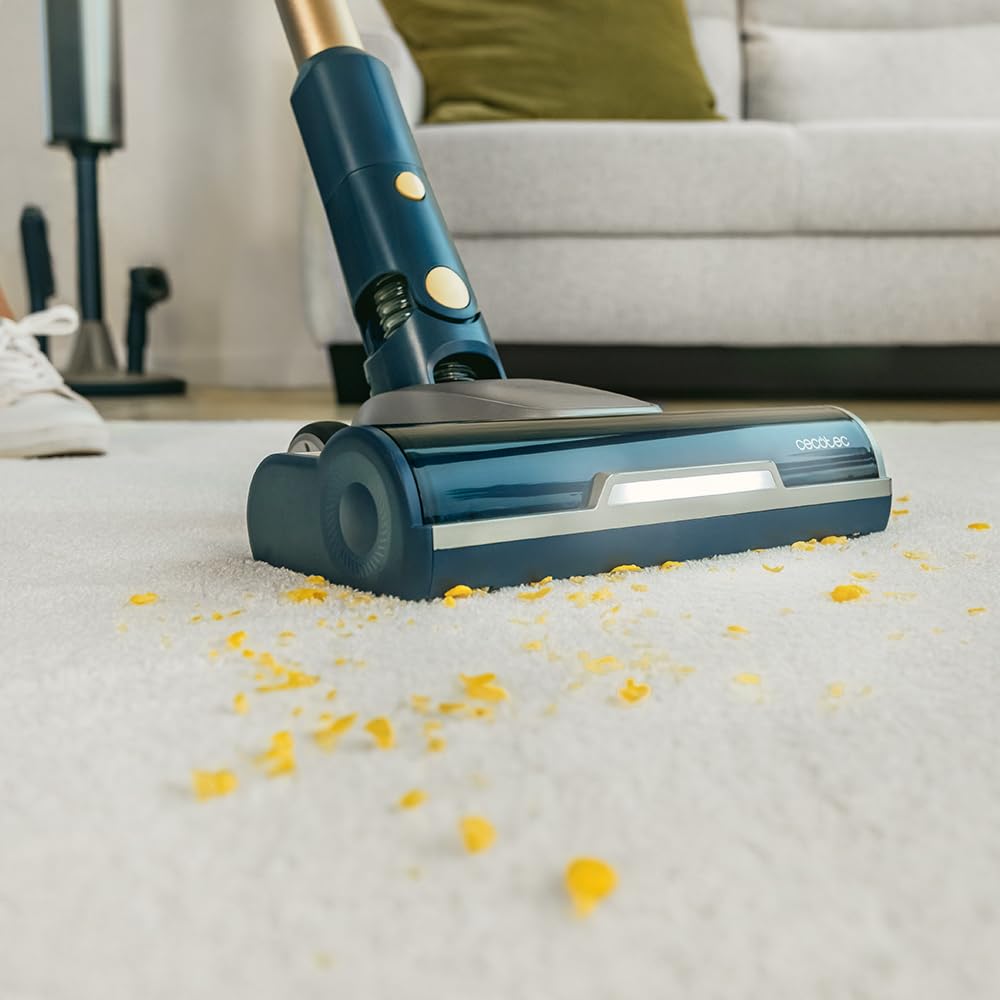 Cecotec Conga Rockstar 11500, 800W, 300AW, 110 Min, KI, App, Auto-Entleerung, Flex-Rohr & Zubehör, kabelloser Staubsauger.