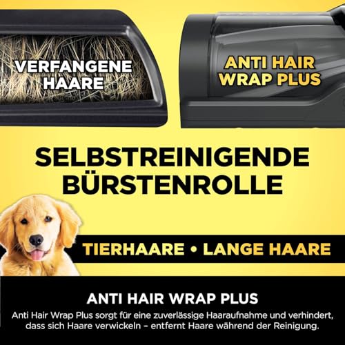 Shark Detect Clean Akku-Staubsauger, 60 Min Laufzeit, starke Saugkraft, DirtDetect, 2L Selbstentleerung, Anti-Hair-Wrap, Fugenaufsatz, Weiß.