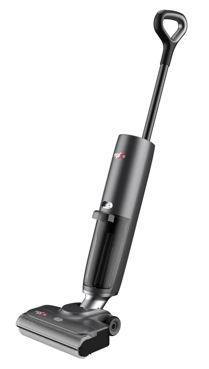 Flixxe X3 2-in-1 Nass-/Trockensauger, kabellos, 200W, 40 Min Laufzeit, LED-Display, Selbstreinigung, X-Sense, doppelseitige Kantenreinigung.