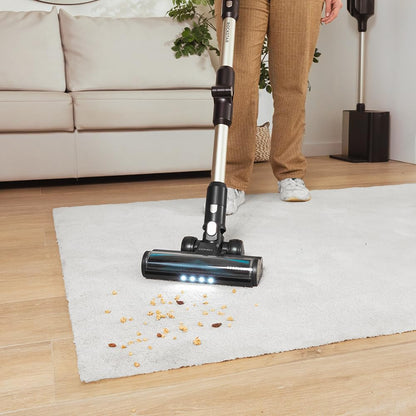 Cecotec Conga Rockstar 11500, 800W, 300AW, 110 Min, KI, App, Auto-Entleerung, Flex-Rohr & Zubehör, kabelloser Staubsauger.