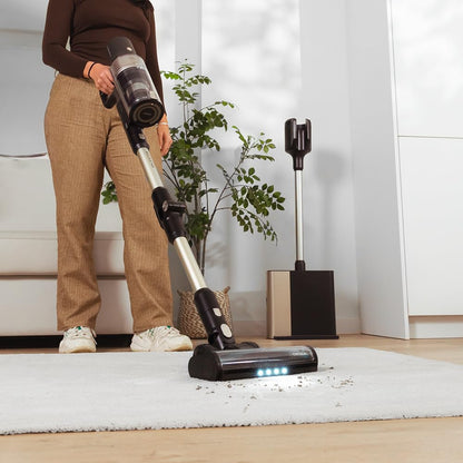 Cecotec Conga Rockstar 11500, 800W, 300AW, 110 Min, KI, App, Auto-Entleerung, Flex-Rohr & Zubehör, kabelloser Staubsauger.