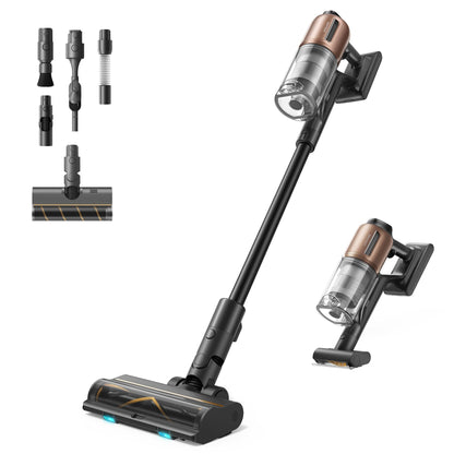 Dreame Z10 Akku-Staubsauger, 210AW, 90 Min Laufzeit, H14-HEPA 99,99%, Staubsicht-Tech, Auto-Erkennung & Saugkraft-Anpassung.