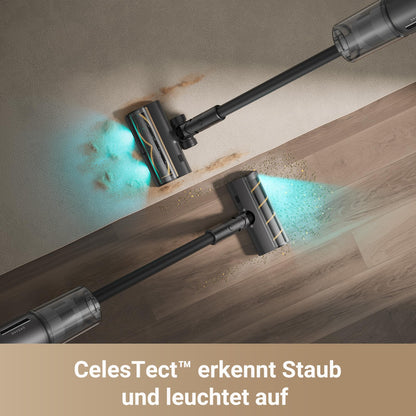 Dreame Z10 Akku-Staubsauger, 210AW, 90 Min Laufzeit, H14-HEPA 99,99%, Staubsicht-Tech, Auto-Erkennung & Saugkraft-Anpassung.